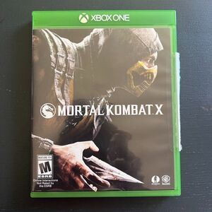 Mortal Kombat X - Microsoft Xbox One VIDEO GAME Case &‎ Disc